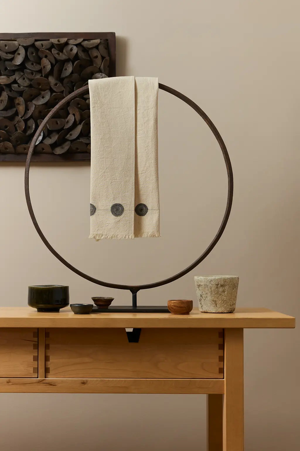 Hand-Painted Kitchen Towel