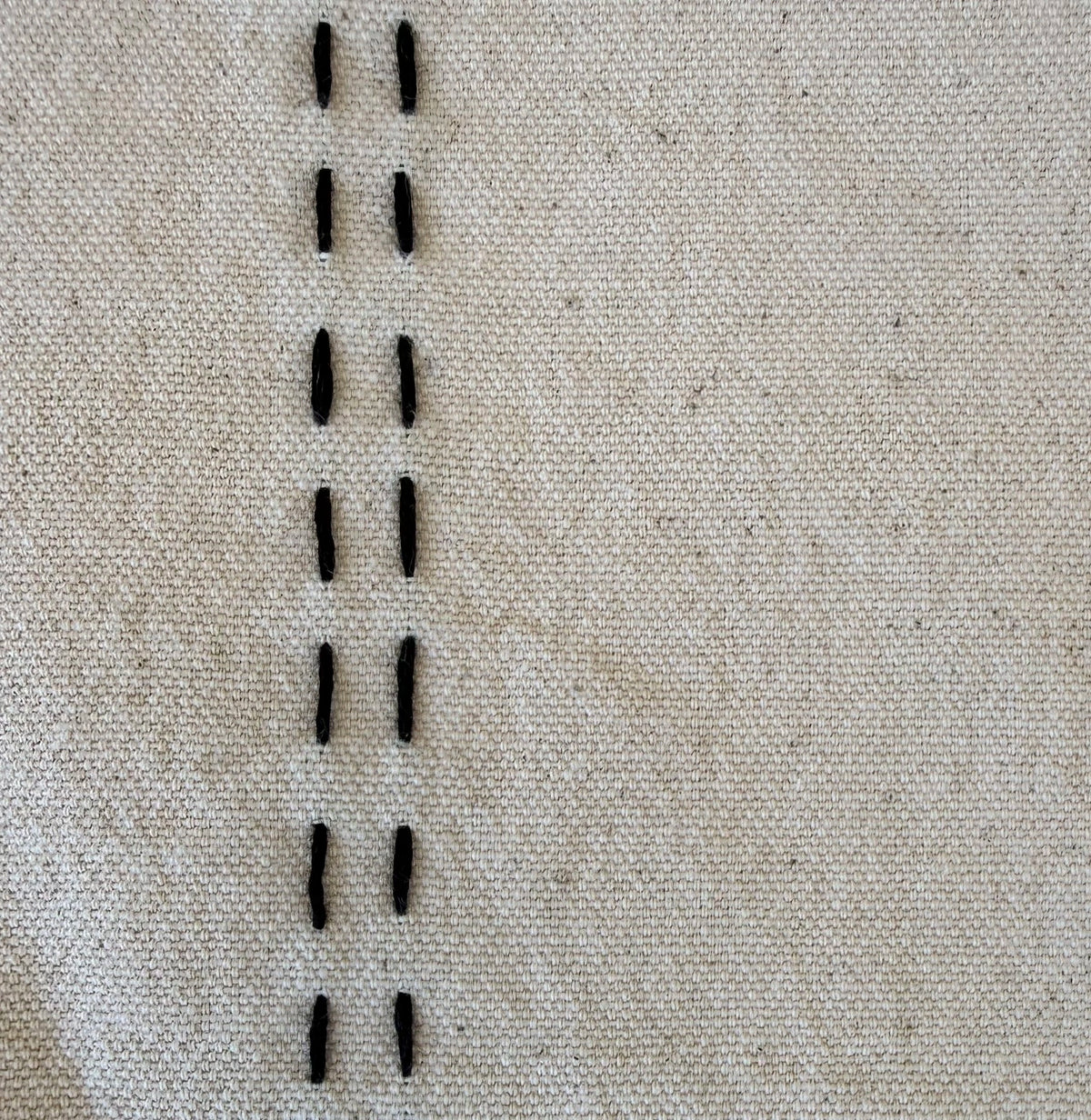 Kantha-Stitched Kitchen Towel