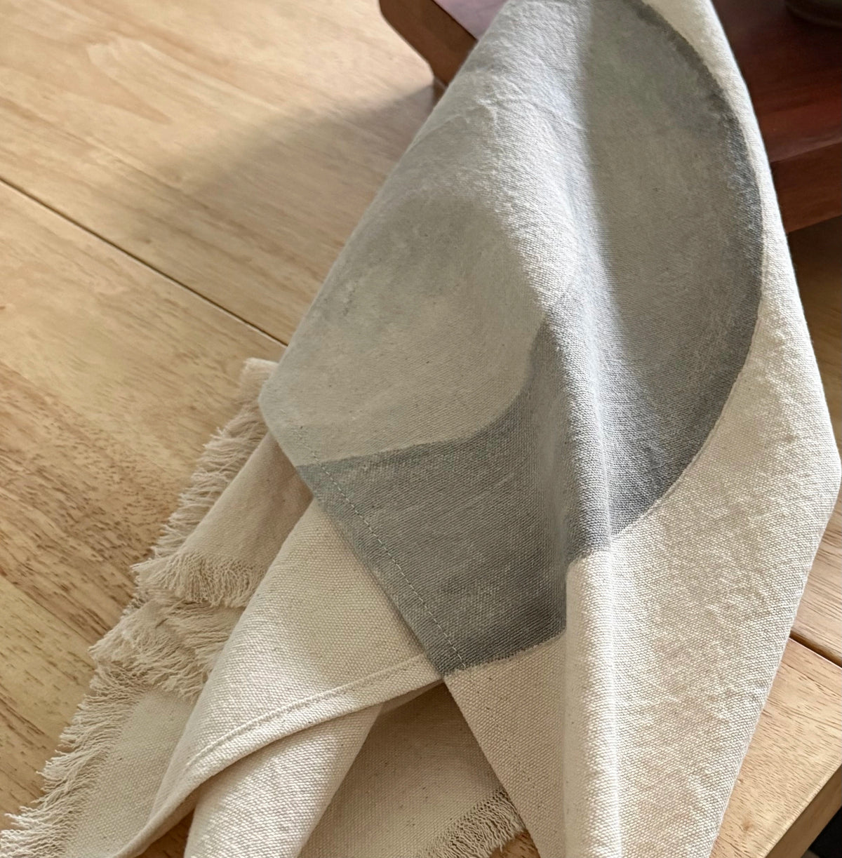 Hand-Painted Kitchen Towel